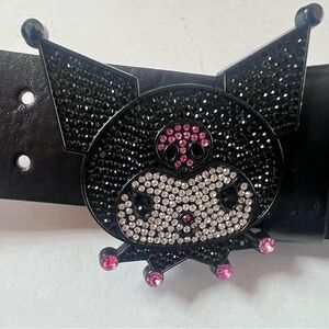 Black and Pink Kuromi belt